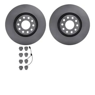 R1 Concepts WFWN1-73003 E- Line Series Brake Rotor W/ Ceramic Brake Pads